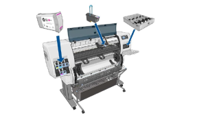 惠普 DesignJet T7100 绘图仪英文维修手册