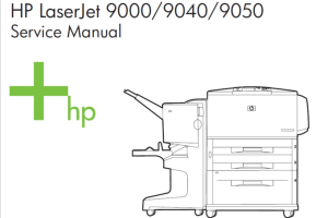 惠普 HP LaserJet 9000 9040 9050 打印机英文维修手册