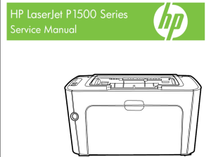 惠普 HP LaserJet P1505 P1505n 打印机英文维修手册