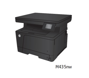 惠普 LASERJRT PRO MFP M435nw 435 打印机中英文维修手册+故障排除手册