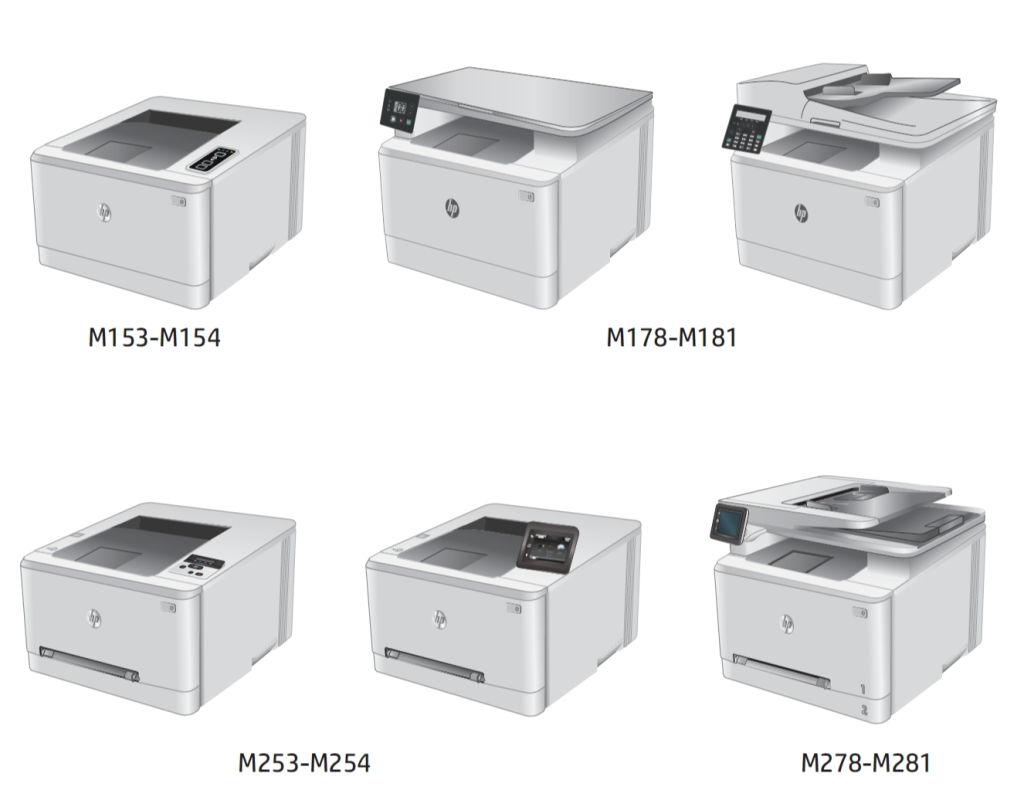 惠普 M154 M180 M181 M254 M280 M281 彩色打印机中英文维修手册+故障排除手册-技术猿资源站