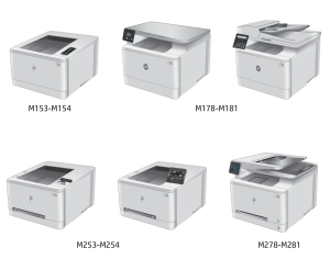 惠普 M154 M180 M181 M254 M280 M281 彩色打印机中英文维修手册+故障排除手册