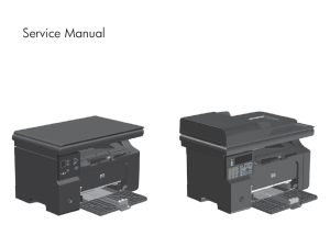 惠普 M1136 1132 1132s 1214nfh 1213nf 1216nfh 1218nfs 1212nf 1217nfw 中英文维修手册+拆机手册