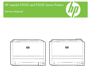 惠普 P2035 P2055维修手册英文+拆机手册