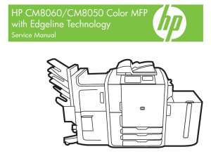 惠普CM8060 CM8050 Color MFP英文维修手册