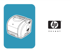 惠普Color Laserjet 2550英文维修手册