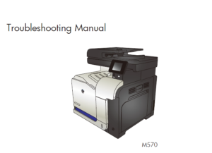 惠普Color LaserJet Enterprise M575英文维修手册