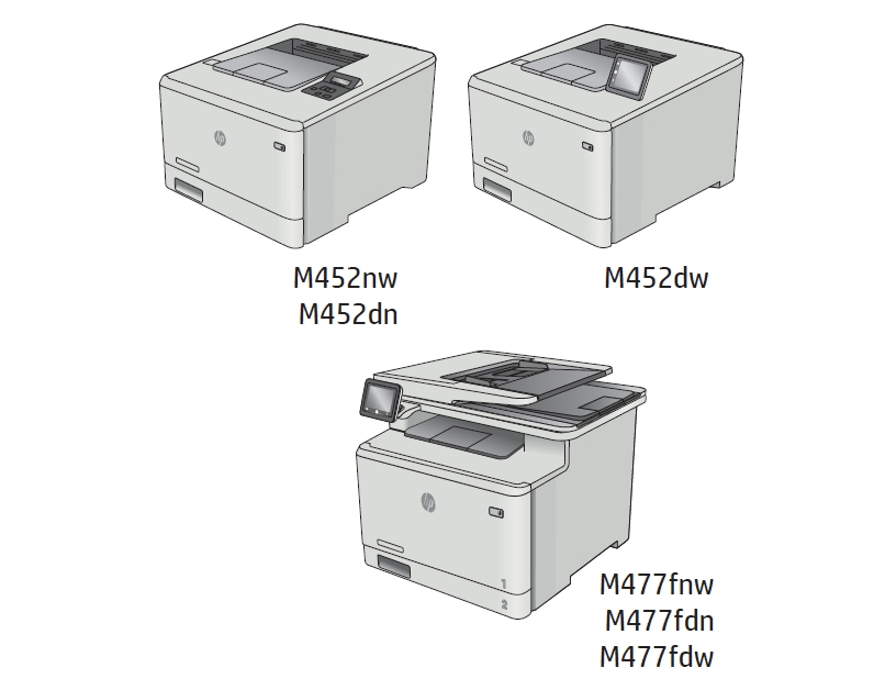 惠普Color Laserjet Pro M452nw M452dw M452dn M477fnw M477fdw M477fdn中英文维修手册+故障手册