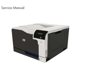 惠普HP CP5220 CP5225 CP5225n CP5225dn 彩色激光打印机英文维修手册