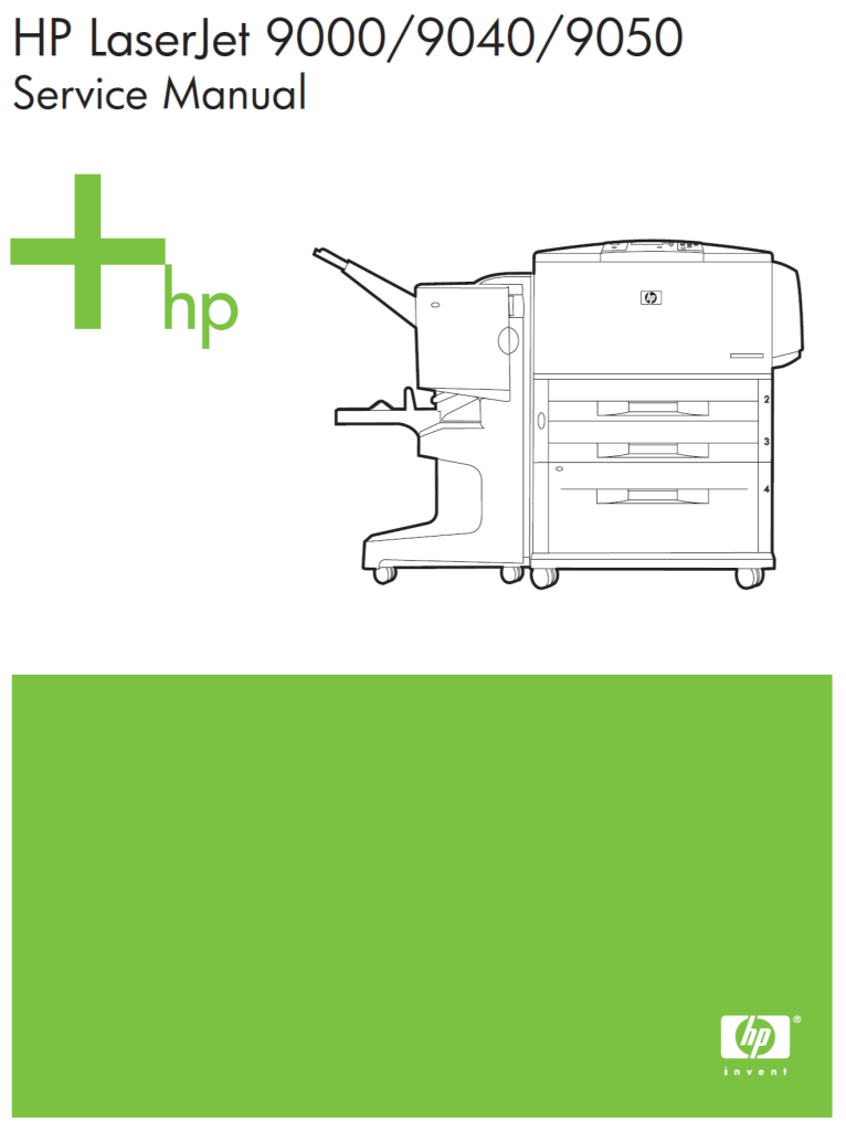 图片[1]-惠普 HP LaserJet 9000 9040 9050 打印机英文维修手册