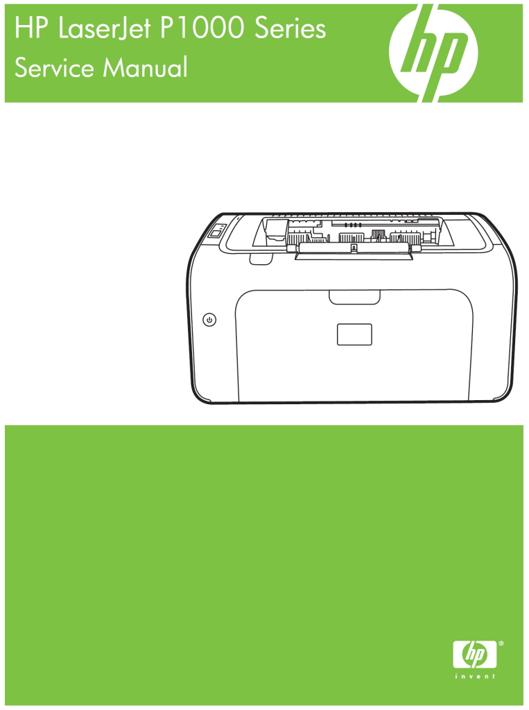 图片[1]-惠普 LaserJet P1005 P1006 P1007 P1008 激光打印机中英文维修手册