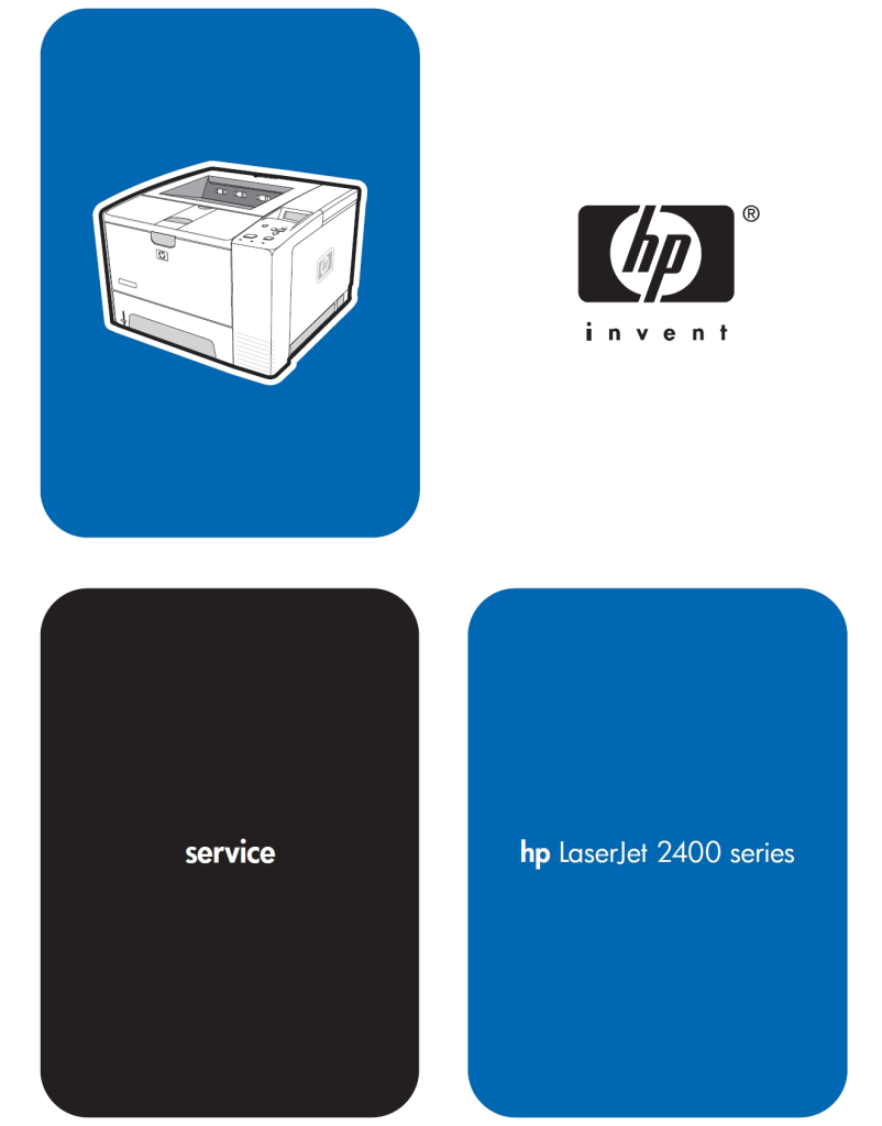 图片[1]-惠普LaserJet 2410 2420 2430维修手册（英文）