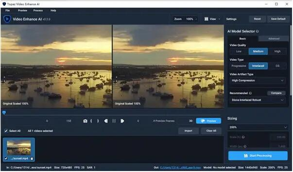 图片[1]-Topaz Video AI v4.2.2 / v2.6.4 / v1.6.1 集成最新在线模型文件完整破解版