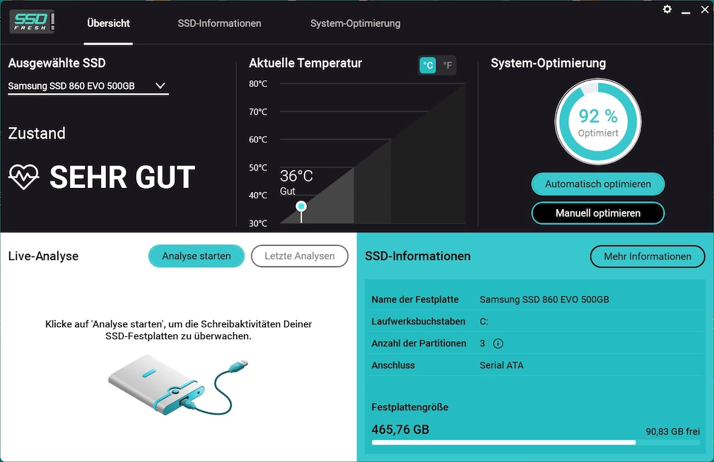 图片[1]-Abelssoft SSD Fresh Plus 2024 v13.0.51115 破解版_固态硬盘优化工具