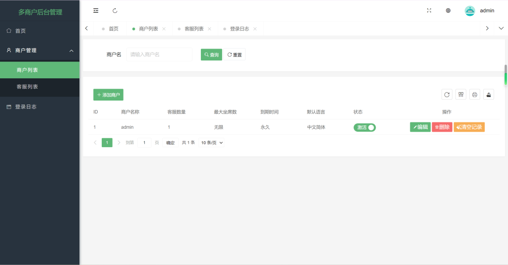 图片[2]-AI智能客服多商户机器人 im即时通讯聊天 翻译多国语言支持20国语言在线AI智能客服PHP源码