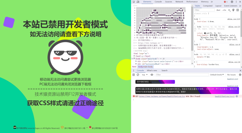 图片[2]-WordPress禁止F12_开发者工具跳转动态页面[本站同款]