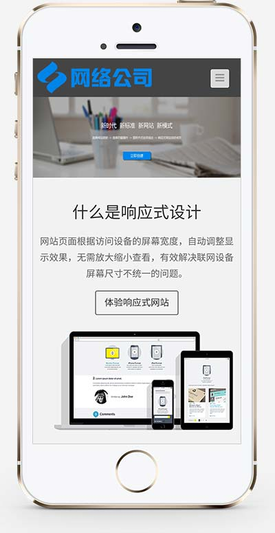 图片[1]-(自适应移动端)互联网公司企业pbootcms网站模板 IT网络科技建站公司网站源码下载