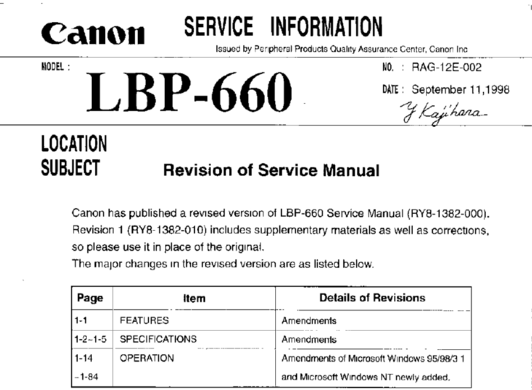 佳能LBP-660维修手册(英文)-技术猿资源站