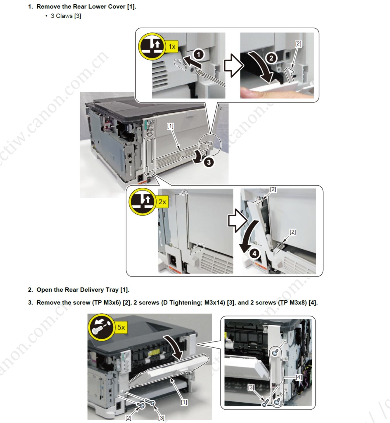 图片[2]-佳能  LBP 8100n 黑白激光打印机英文维修手册