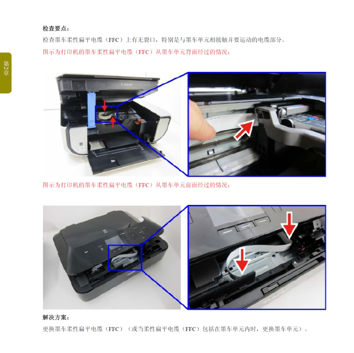图片[2]-佳能 MX920 MX928 MX720 MX728 喷墨打印机中文维修手册