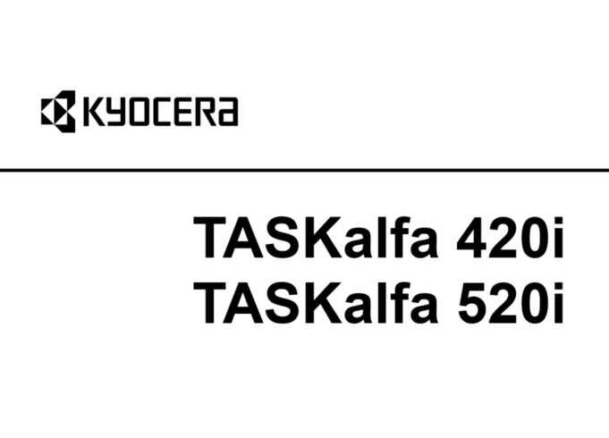 京瓷 TASKalfa 420i 520i 420 520 黑白复印机中文维修手册