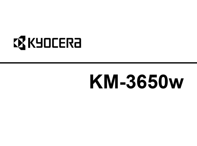 京瓷 KM-3650W 3650 工程机中文维修手册