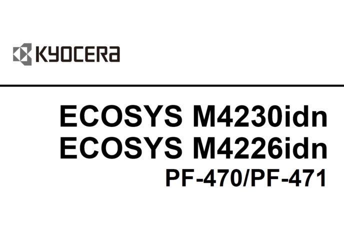 京瓷 ECOSYS M4230idn M4226idn 4230 4226 黑白复印机中文维修手册