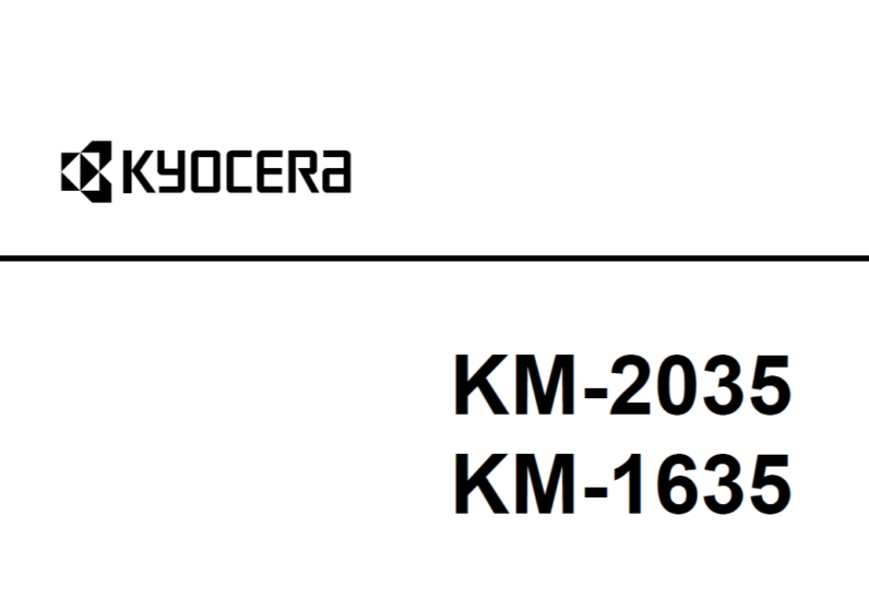 京瓷KM-1635_2035_维修手册-技术猿资源站