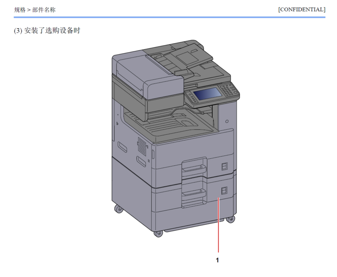 图片[2]-京瓷 TASKalpfa 4020i PF-4200 黑白复印机中文维修手册