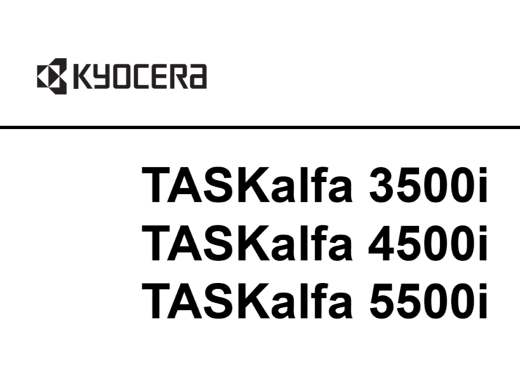 京瓷 TASKalfa 3500i 4500i 5500i 复印机中文维修手册-技术猿资源站