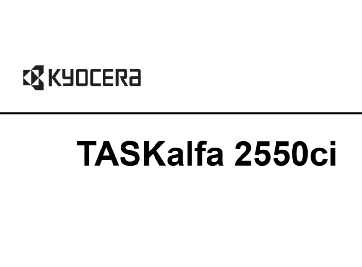 京瓷 TASKalfa 2550ci 彩色复印机中文维修手册-技术猿资源站