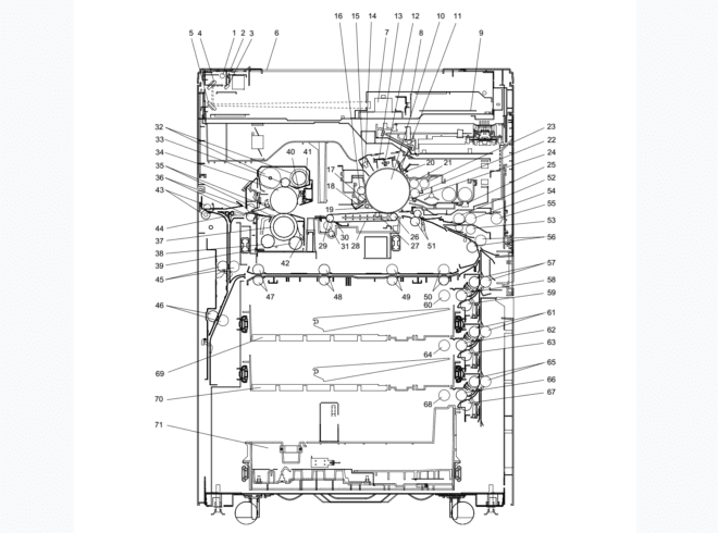 东芝e-studio 550 650 810 代码手册+拆装手册