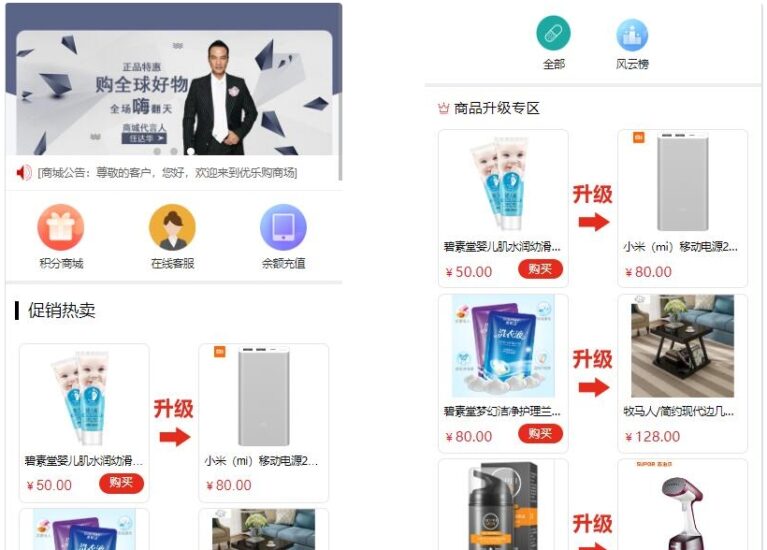 网购商城系统源码 网店买卖交易平台 积分兑换商城系统源码-技术猿资源站